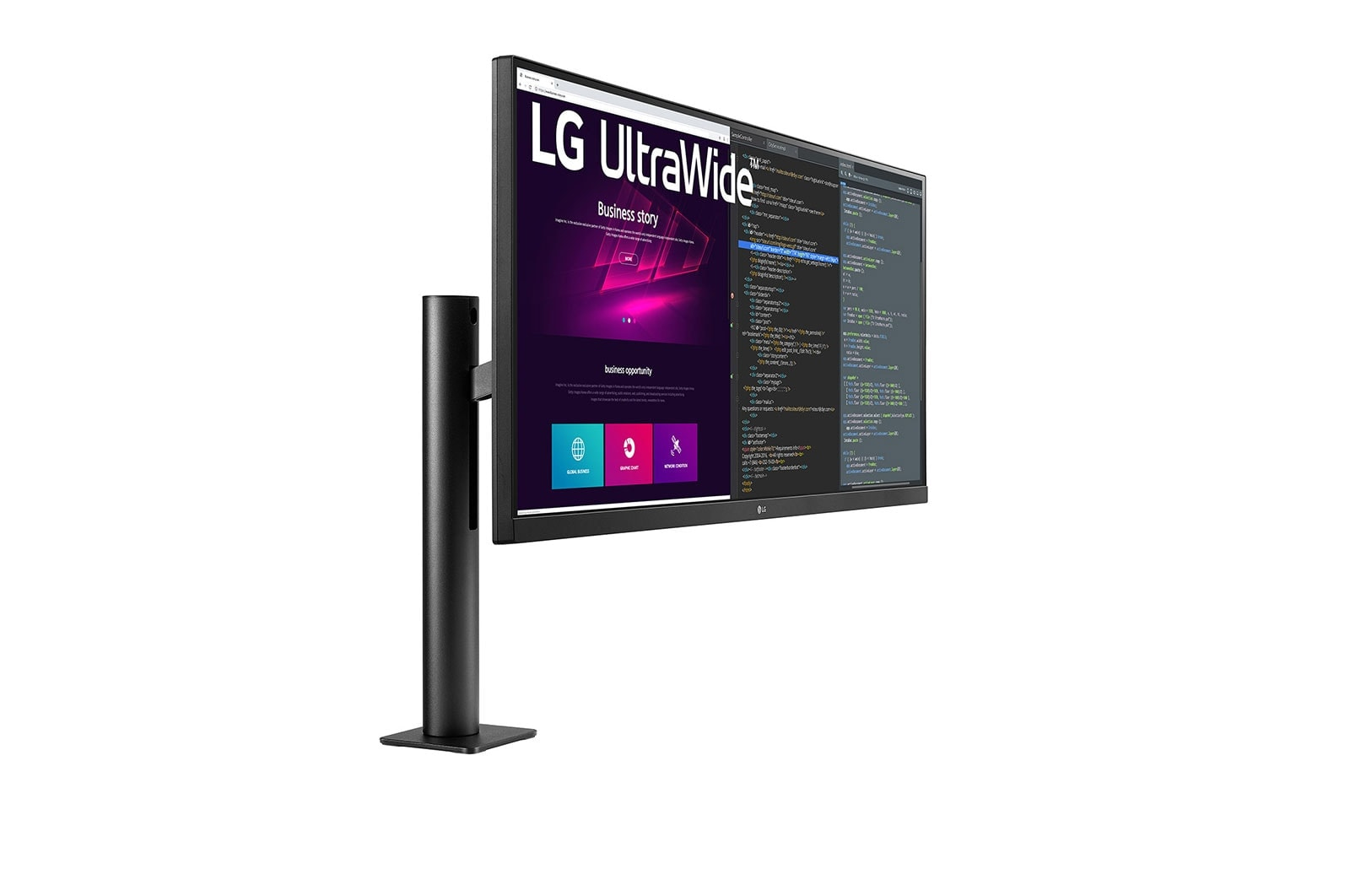 LG 34WN780P-B.AEK computer monitor 86.4 cm (34″) 3440 x 1440 pixels 4K Ultra HD LED Black image 3