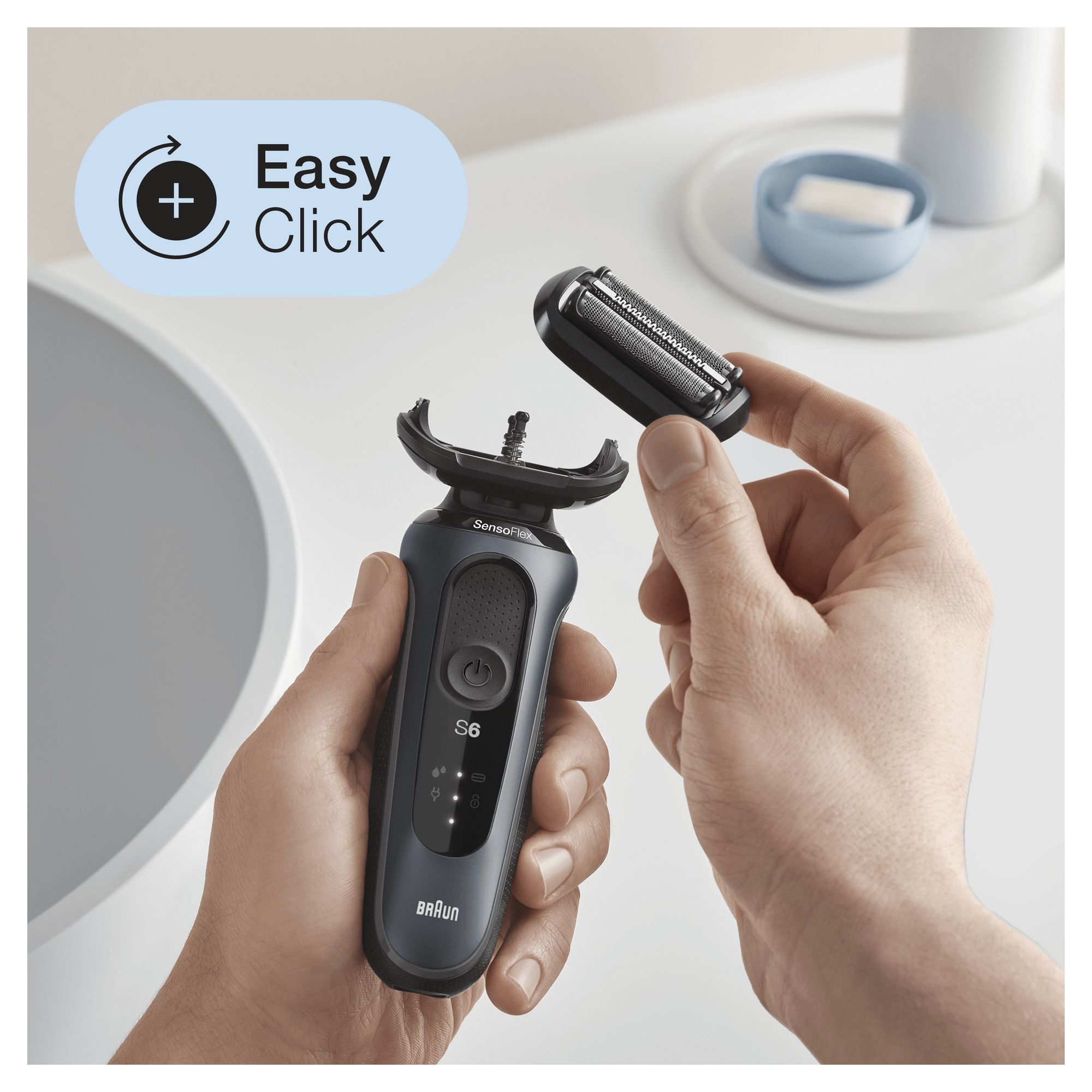 Braun Series 6 60-N1000s Foil shaver Grey – image 2