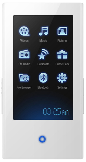 Samsung YP-P2J - 8GB MP3 Player, White