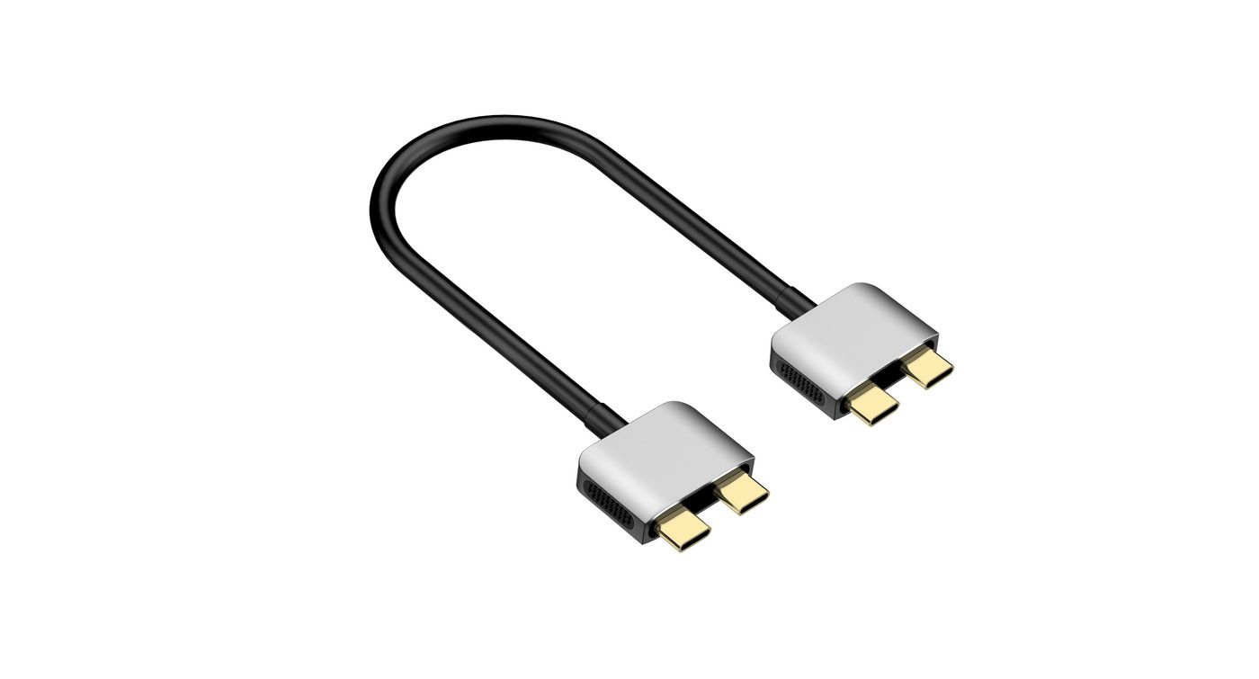 eSTUFF USB-C Pro Dual USB-C Dock – image 4