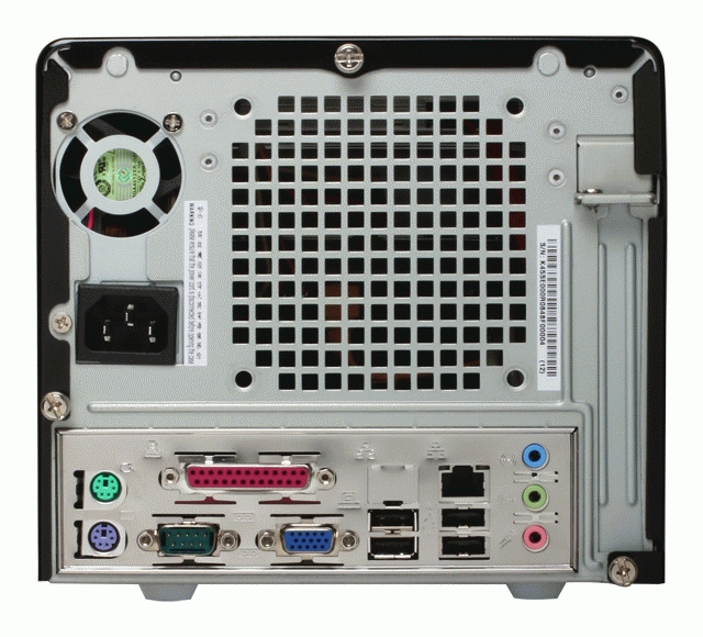 Shuttle K45SE PC/workstation barebone SFF Black Intel® 945GC Express LGA 775 (Socket T) – image 2