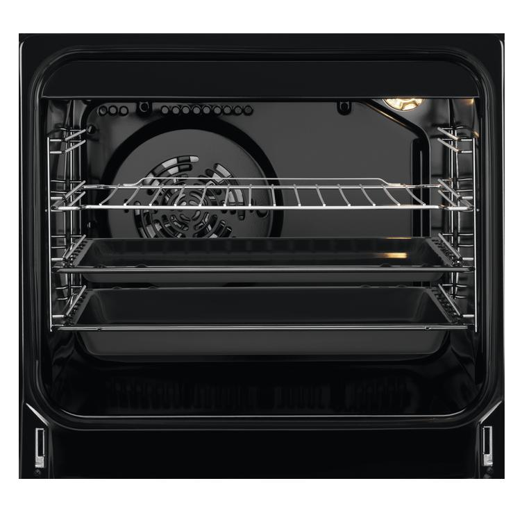 AEG CIB56484BW Freestanding cooker Electric Zone induction hob Black, White – image 5