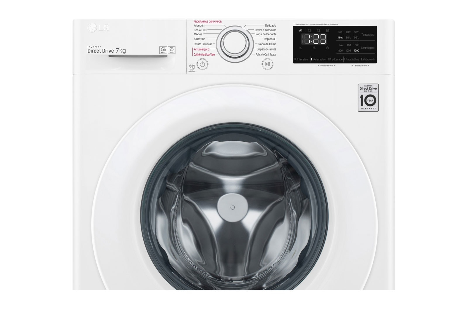 LG F2WN2S70S3W washing machine Front-load – image 5