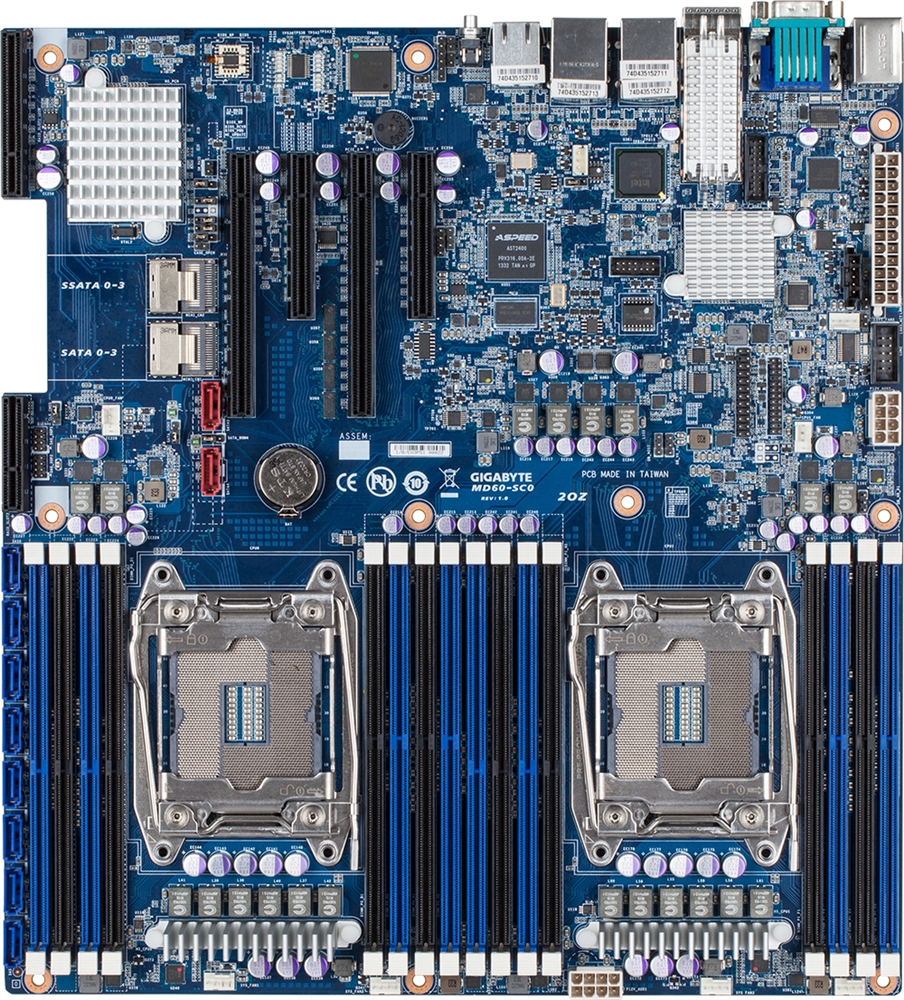 GIGABYTE MD60-SC0 Intel® C612 LGA 2011-v3 Extended ATX – image 4