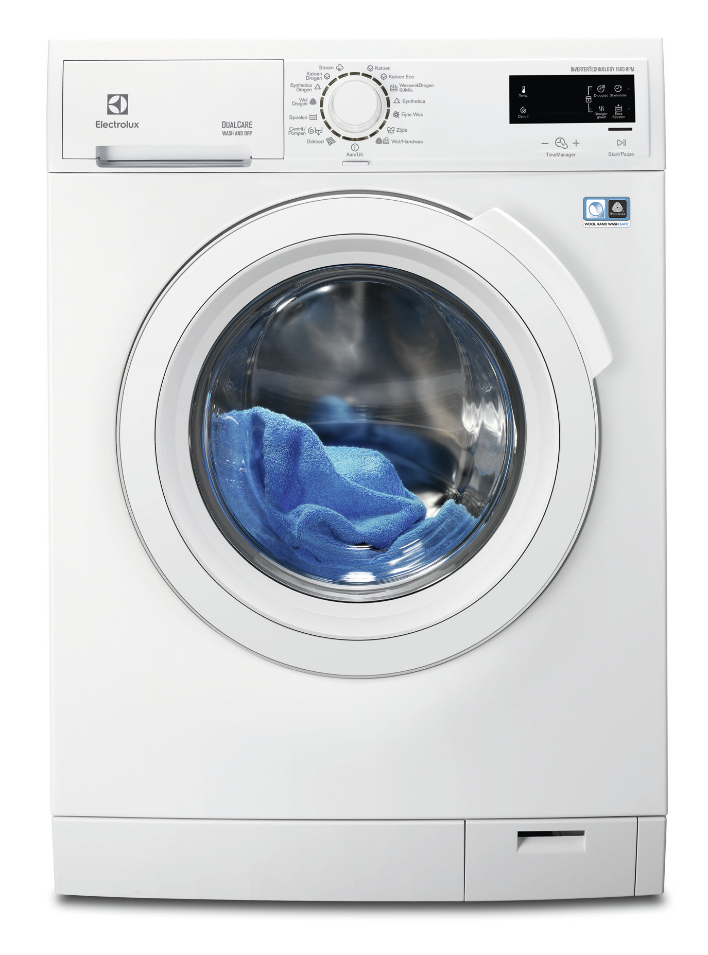 Electrolux EWW1686NWD washer dryer Freestanding Front-load White