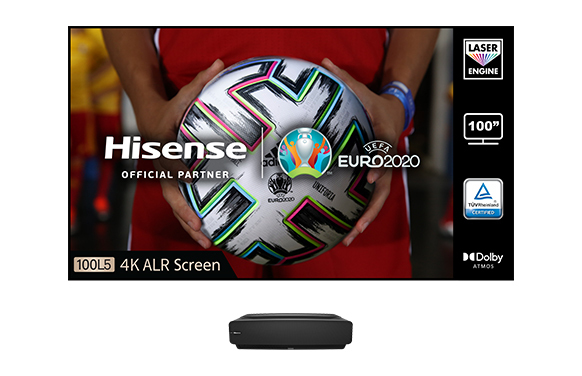 Hisense 100LF5FTUK-B12 projection TV Black, Grey – image 5