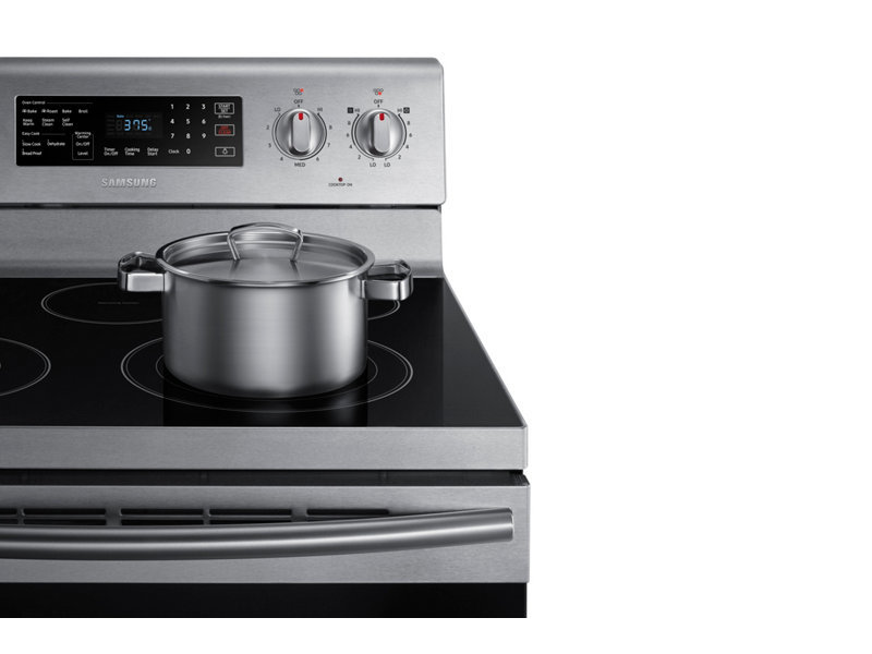 Samsung NE59M4320SS cooker Freestanding cooker Electric Stainless steel – image 4