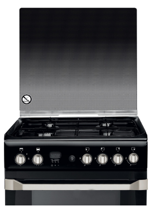 Indesit ID60G2(K)/UK cooker Freestanding cooker Gas Black – image 2