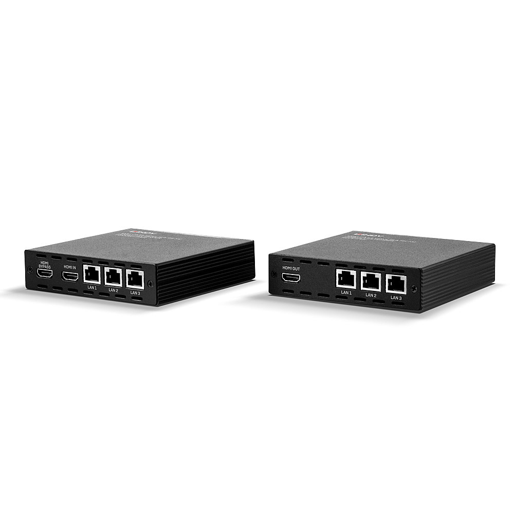 Lindy 100m C6 HDBaseT HDMI, RS232 & IR Extender with PoH – image 2