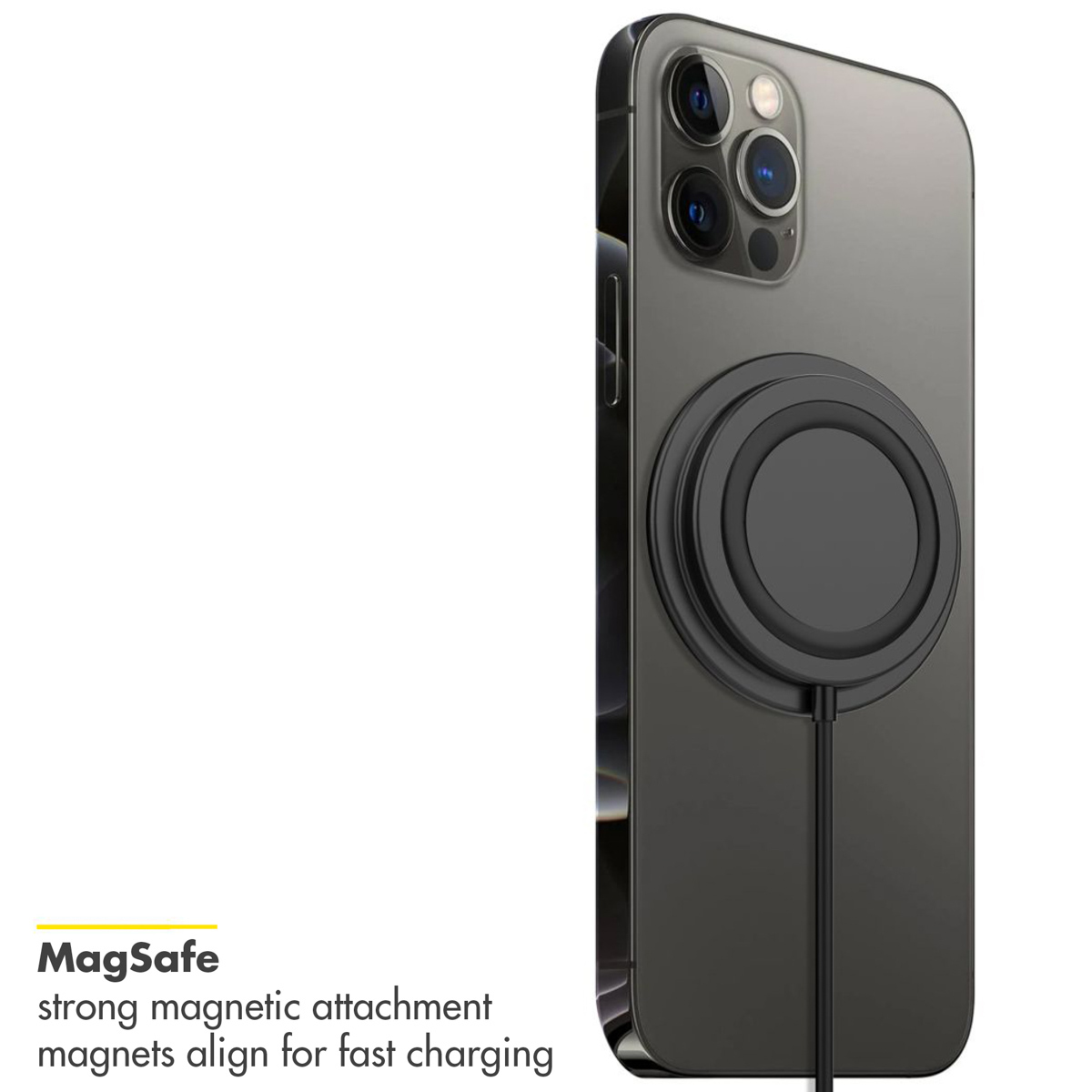 Accezz WIRELESSCHARGER50248001 mobile device charger Smartphone Black USB Wireless charging Indoor – image 4