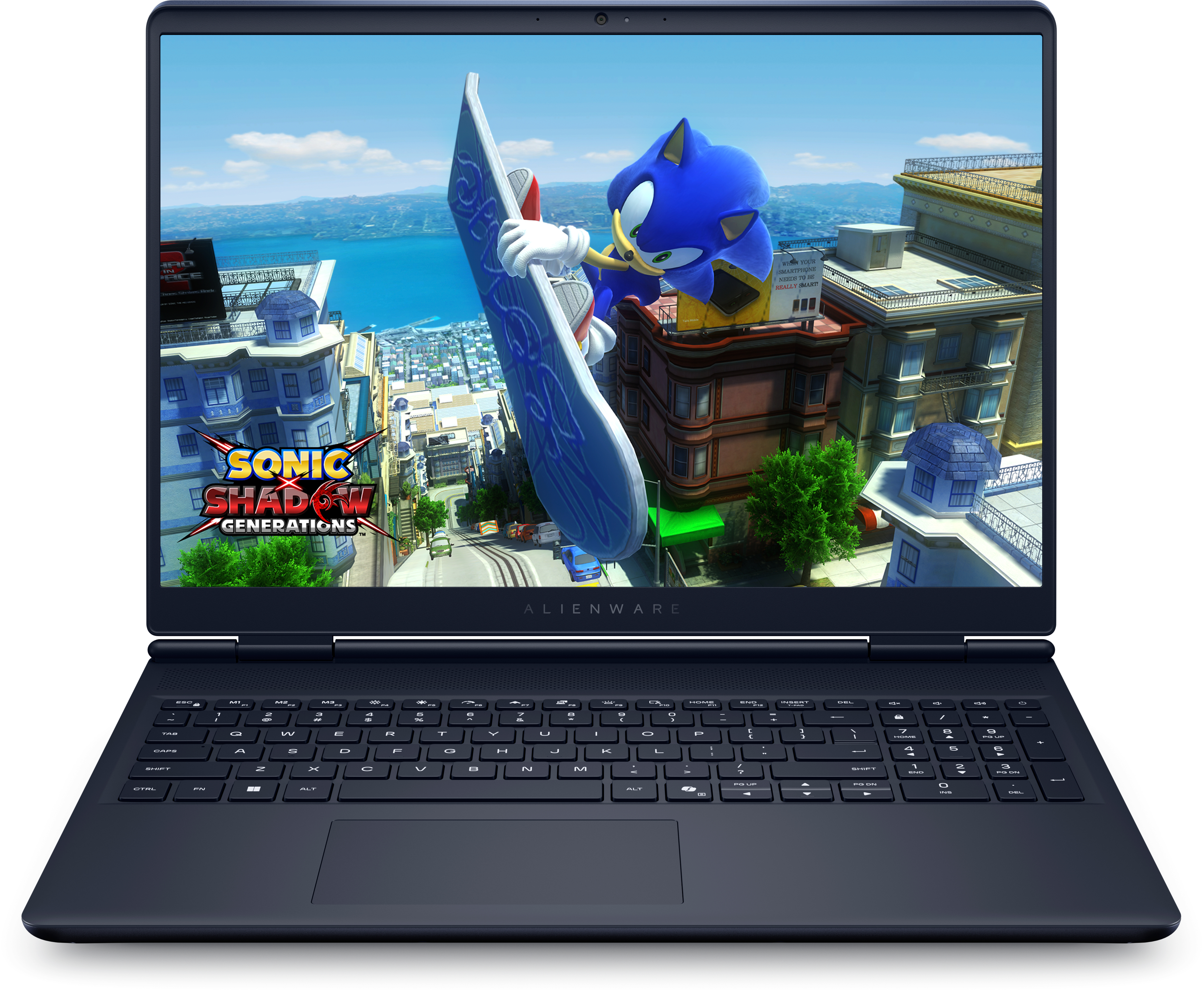 LAPTOP DELL GAMER ALIENWARE M16 AURORA AC16250 INTEL CORE 7-240H 16GB 2 X 8 GB, 1 TB M.2 NVME RTX 5050 8GB WIN 11 HOME 16 PULGADAS BLACK