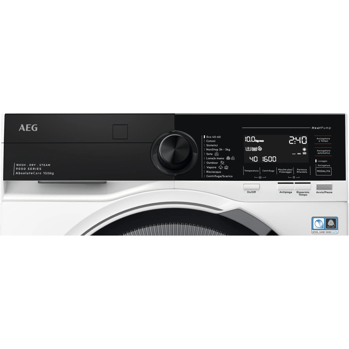AEG Series 9000 LWR9C16AB washer dryer Freestanding Front-load White – image 8