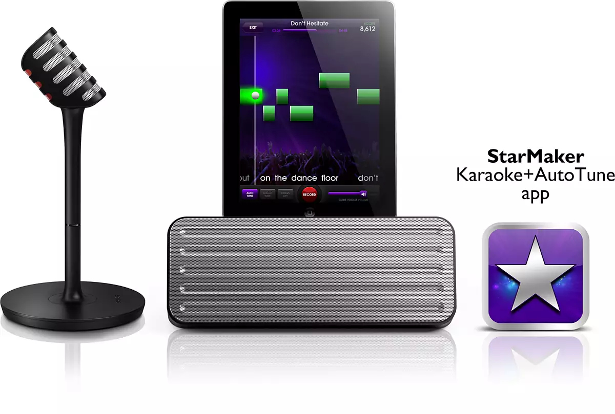 Philips wireless microphone & Bluetooth® speaker AEA7100/17 – image 8