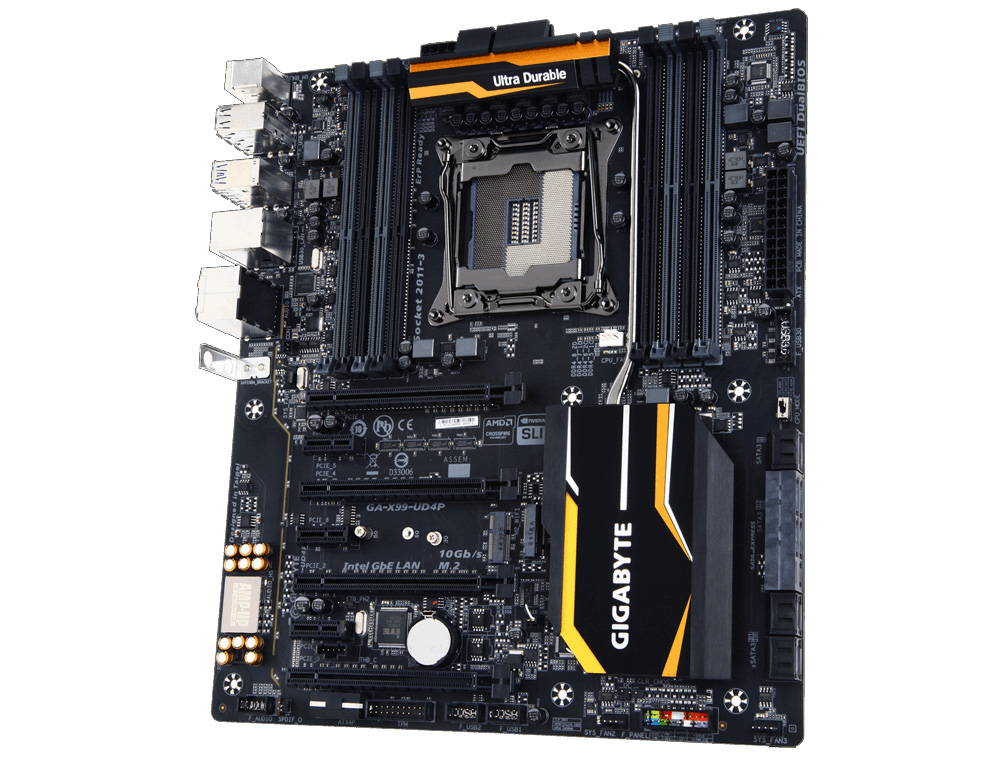 GIGABYTE GA-X99-UD4P motherboard Intel® X99 LGA 2011-v3 Extended ATX – image 3
