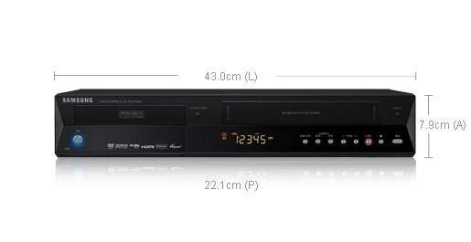 Samsung VR355 Combo DVD/VCR Recorder – image 2