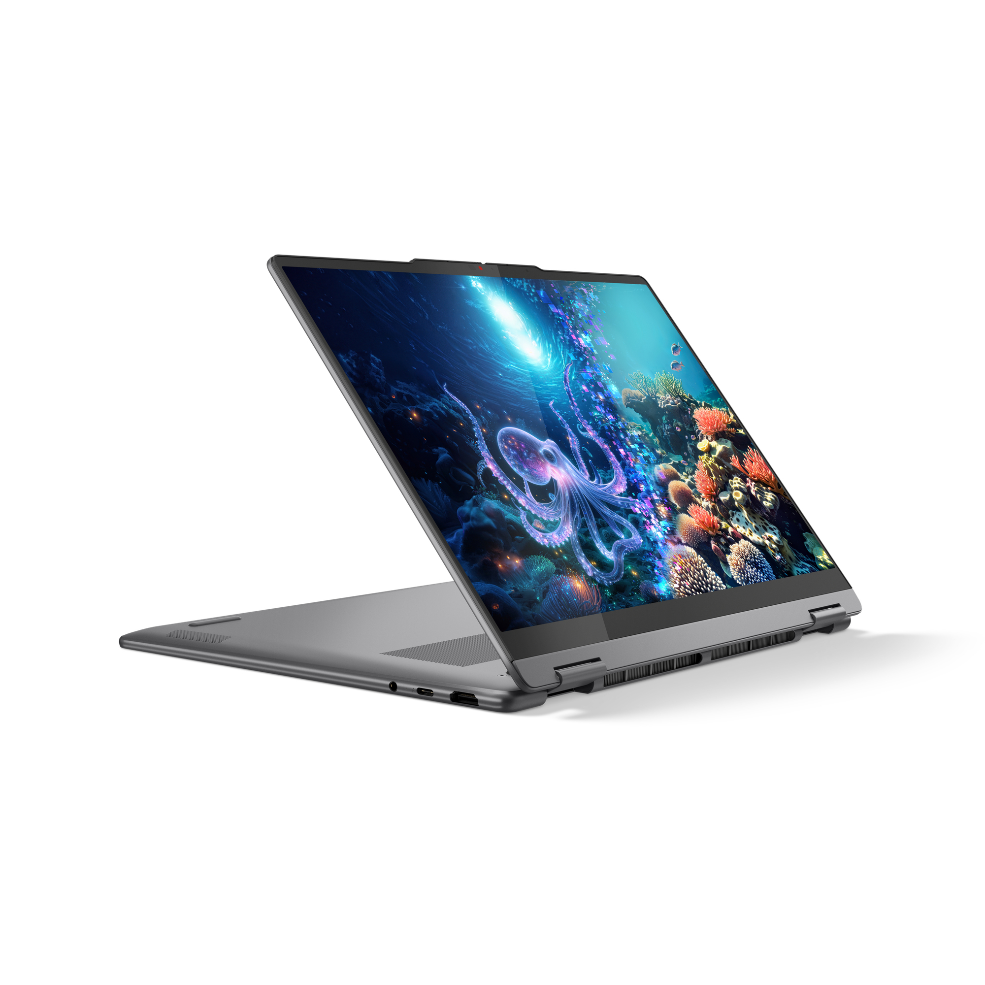LENOVO - Convertible 2 en 1 Lenovo Yoga 7 14ILL10, Copilot+ PC, Intel Core Ultra 5-226V, 16GB, 512GB SSD, 14' OLED, W11. - imagen 12