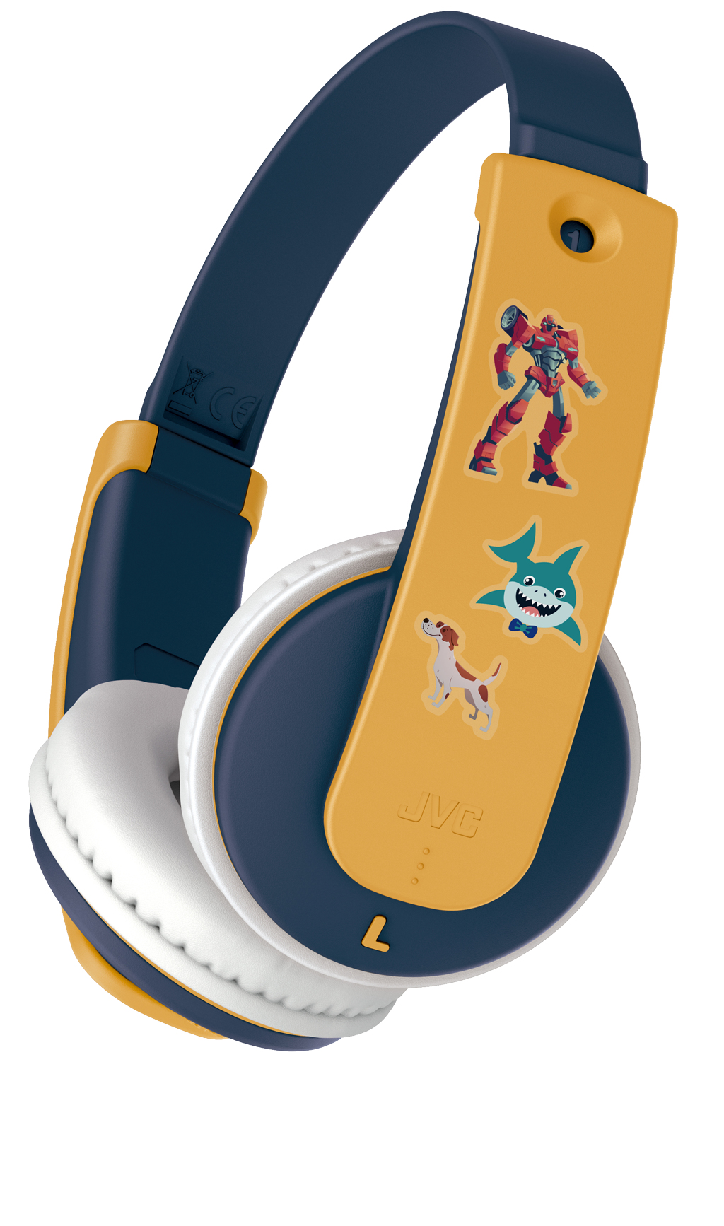 JVC Tinyphones Bluetooth Yellow/Blue – image 8
