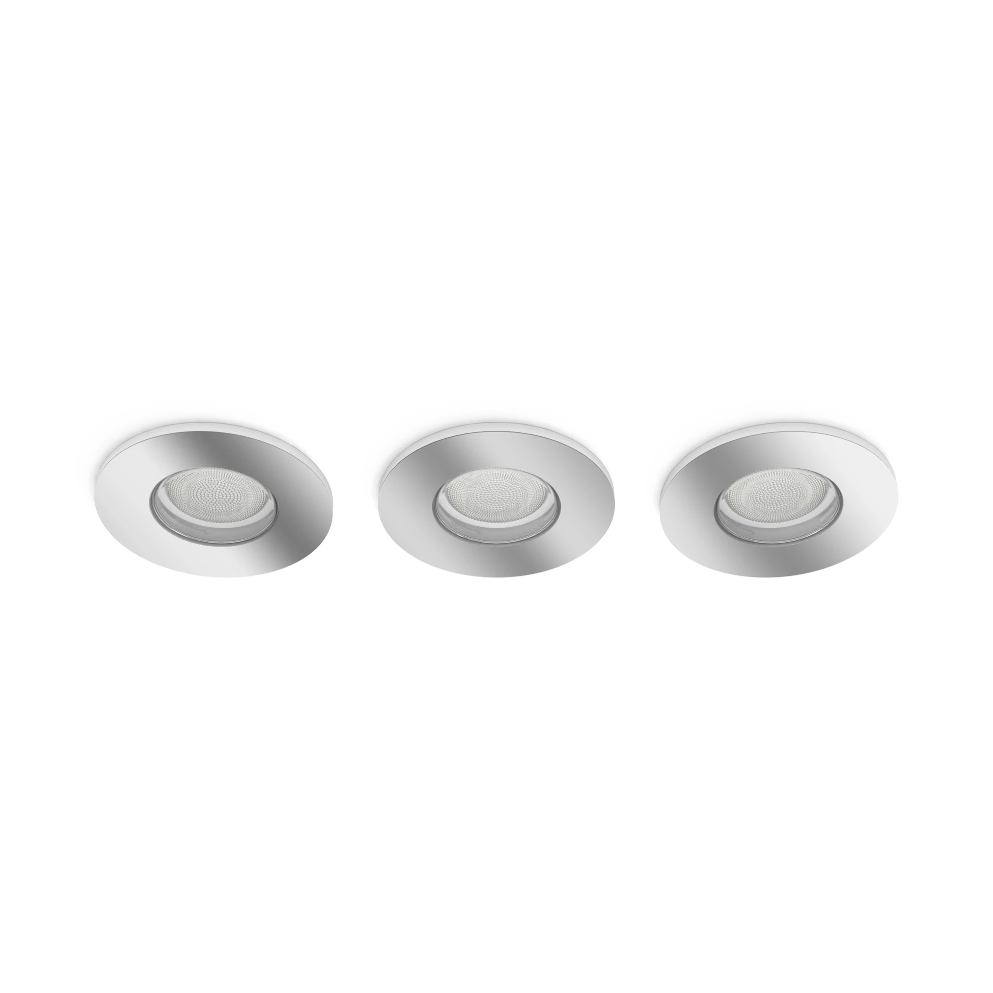 Philips by Signify Philips Hue White and colour ambience Three-pack Xamento recessed spotlight – image 3