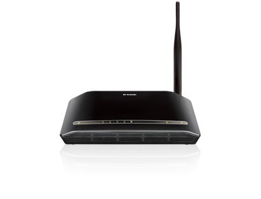 D-Link DSL-2730B/A wireless router Fast Ethernet Black