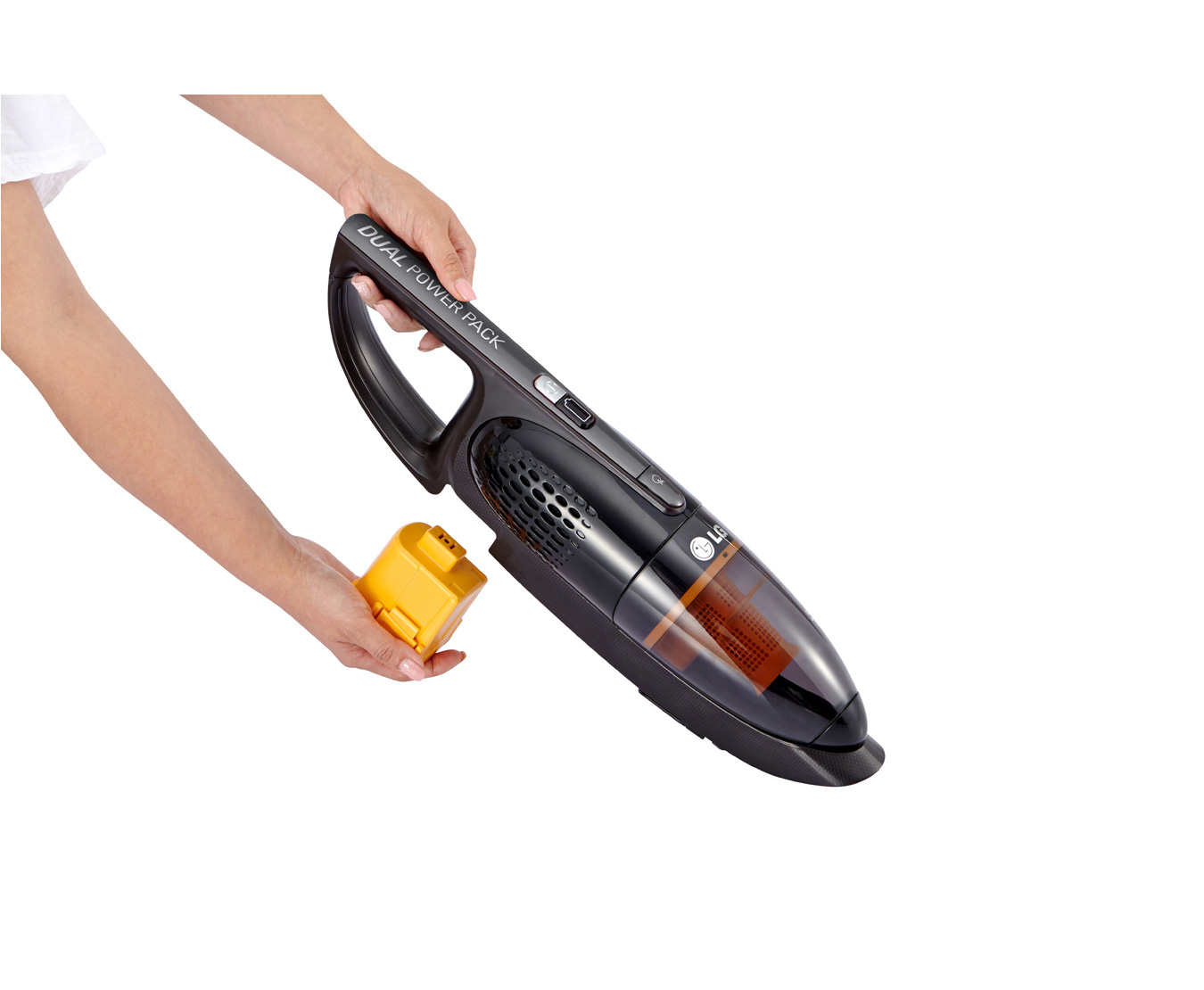 LG VHB511SDB stick vacuum/electric broom 2-in-1 stick vacuum Battery Dry Bagless – image 4