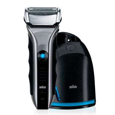 Braun 590cc Foil shaver Trimmer Blue, Silver – image 2