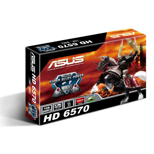 ASUS EAH6570/DI/1GD3(LP) graphics card AMD Radeon HD6570 – image 2
