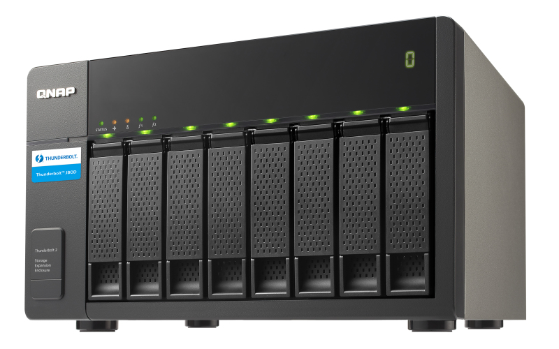 QNAP TX-800P 80TB 8x10TB Seagate Exos 8 Bay NAS Desktop – image 6