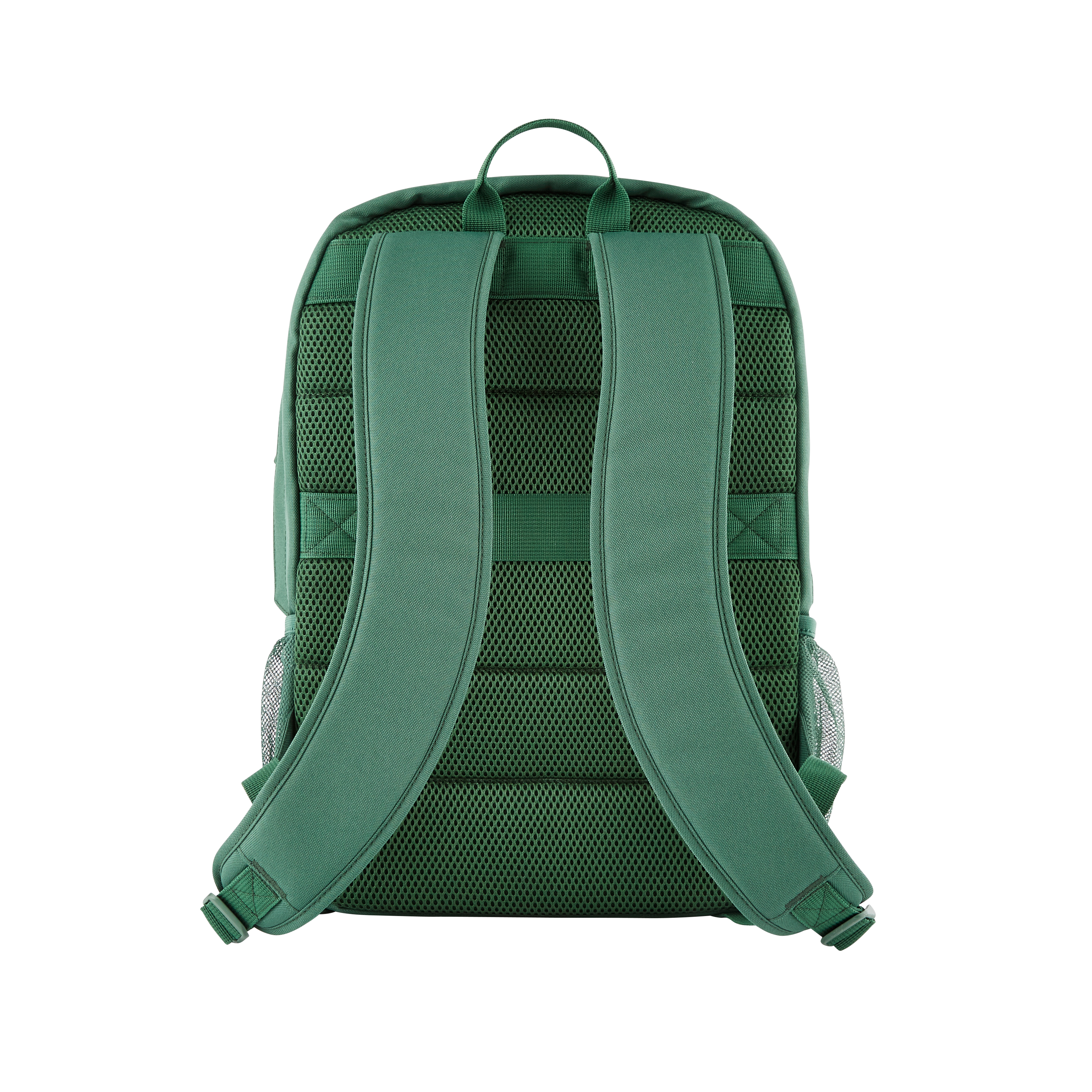 Mochila HP Campus verde compartimentos