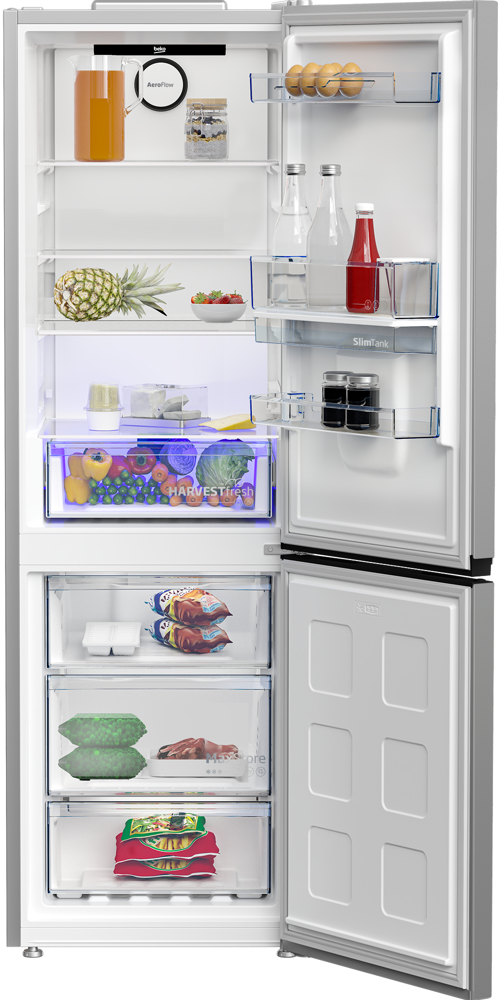 Beko B3RCNE364HDS fridge-freezer Freestanding – image 5