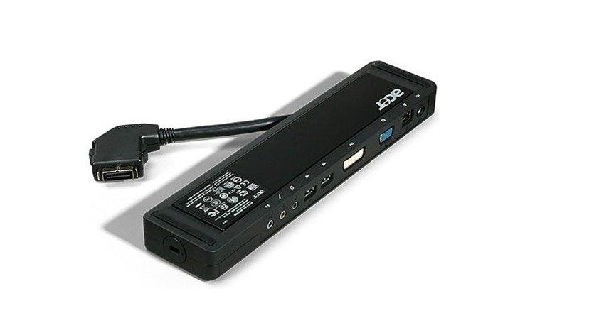 Acer LC.D0100.007 laptop dock/port replicator Docking Black
