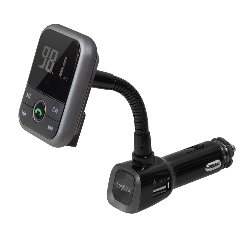 LogiLink FM0005 FM transmitter 87.5 - 108 MHz Bluetooth Black – image 2