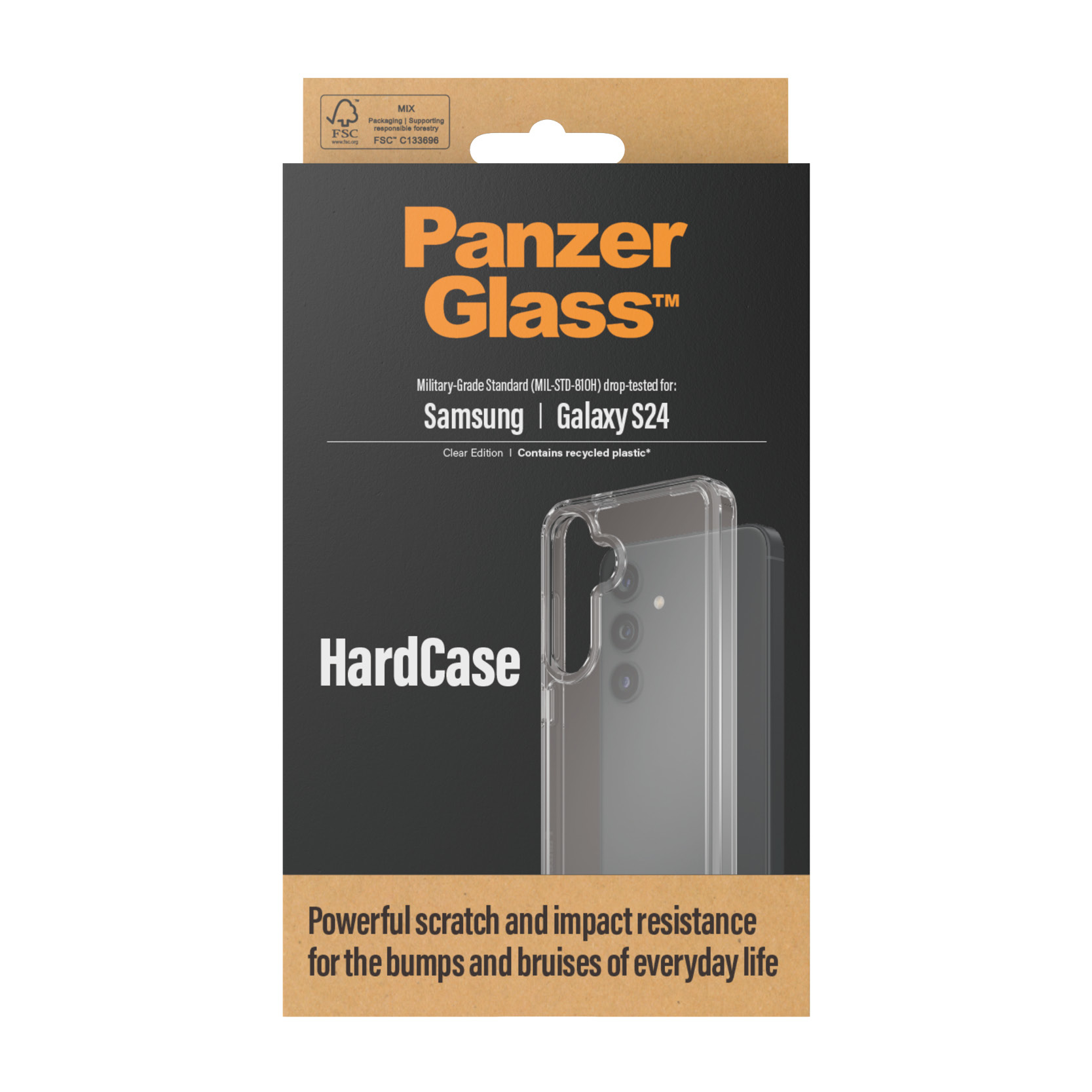 PanzerGlass® HardCase Transparent Samsung Galaxy S24 – image 3