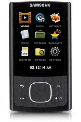 Samsung YP-R0JCB MP3/MP4 player MP3 player – image 1