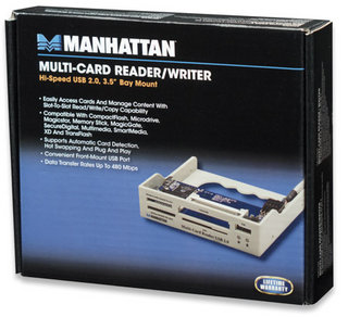 Manhattan 701419 card reader Internal Beige – image 4