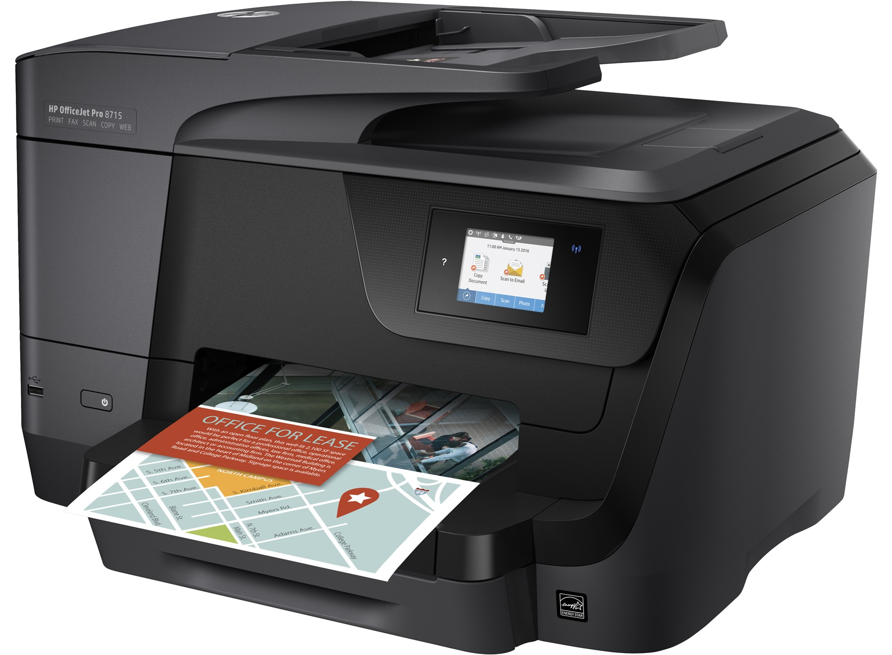 HP OfficeJet Pro 8715 All-in-One Printer – image 2