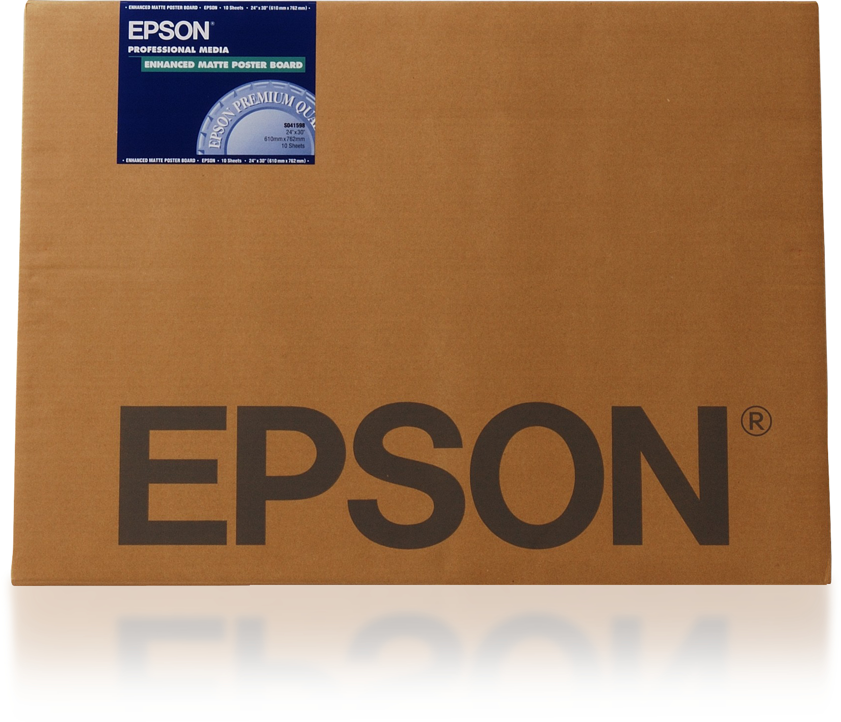 Epson Enhanced Matte Posterboard, 24' x 30', 1 130 g/m²