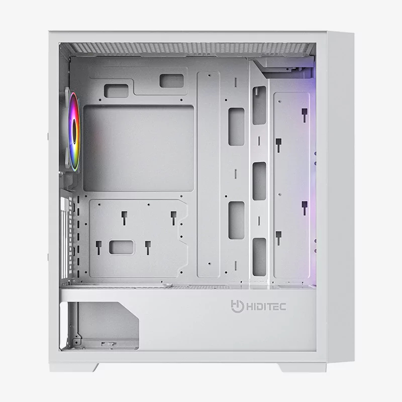 Hiditec H2 AIR ARGB Tower White image 3