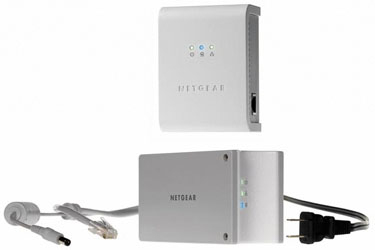 NETGEAR Space-Saving Powerline Network Extender Kit