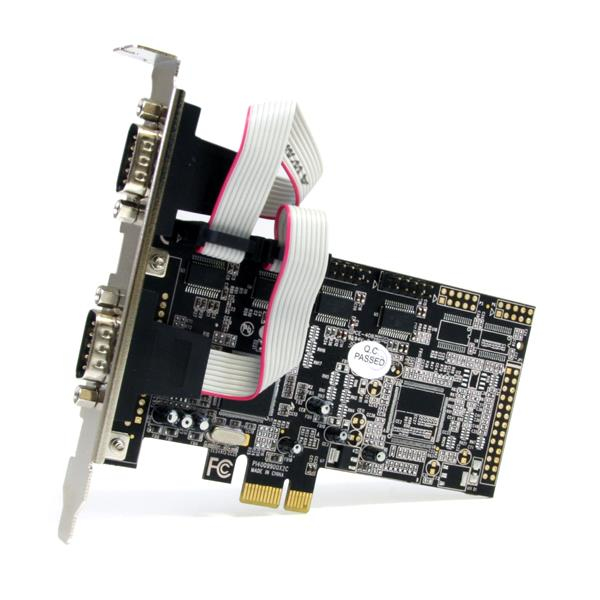 StarTech.com 4 Port Native PCI Express RS232 Serial Adapter Card with 16550 UART – image 4