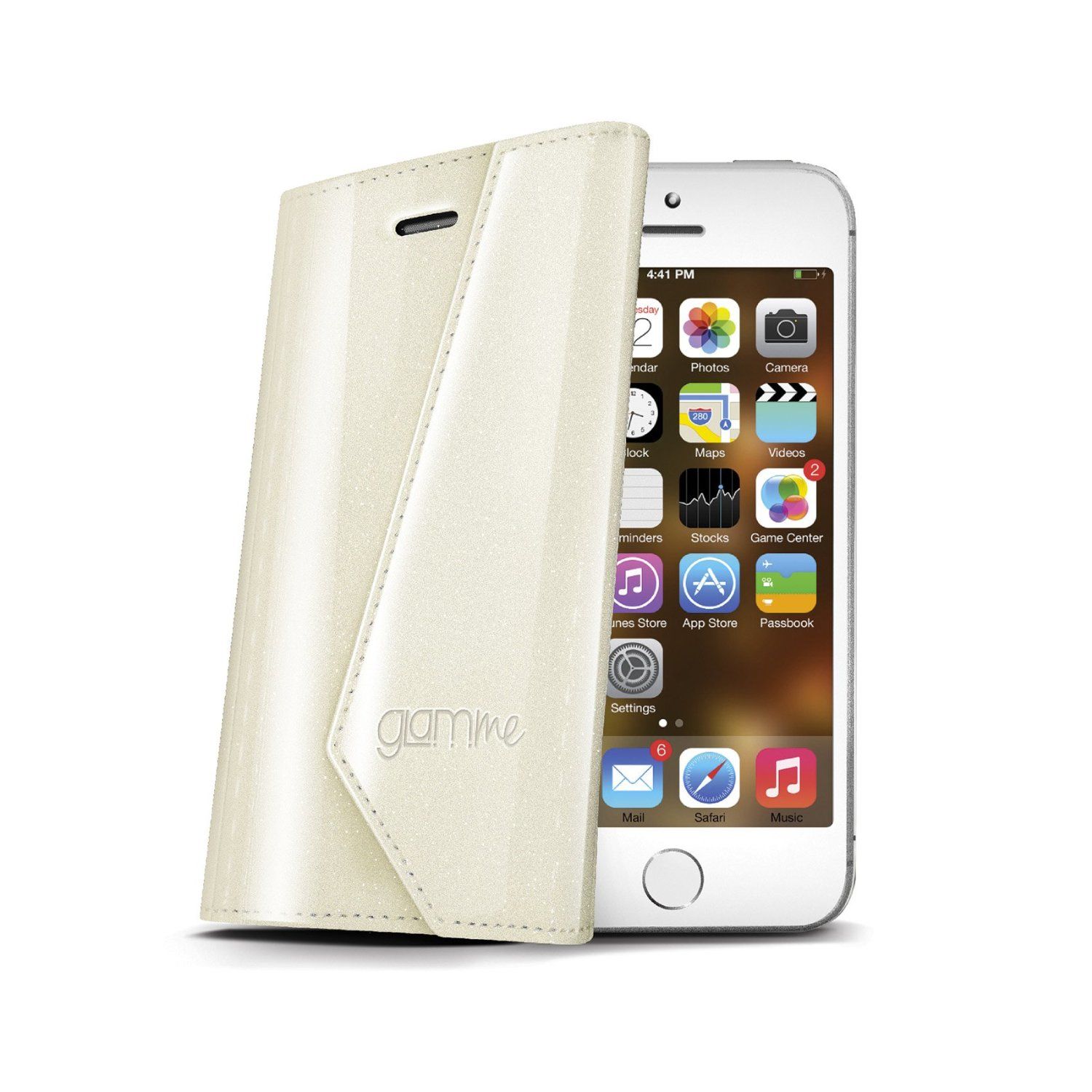 Celly LADY185WH mobile phone case Wallet case White