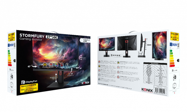 Konix ÉCRAN GAMING STORMFURY, 27 POUCES, 160Hz, 1MS – image 9
