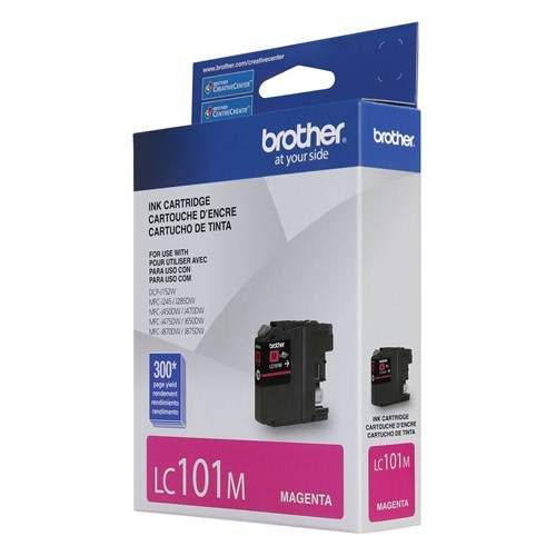 Brother LC-101MS ink cartridge Original Standard Yield Magenta – image 2