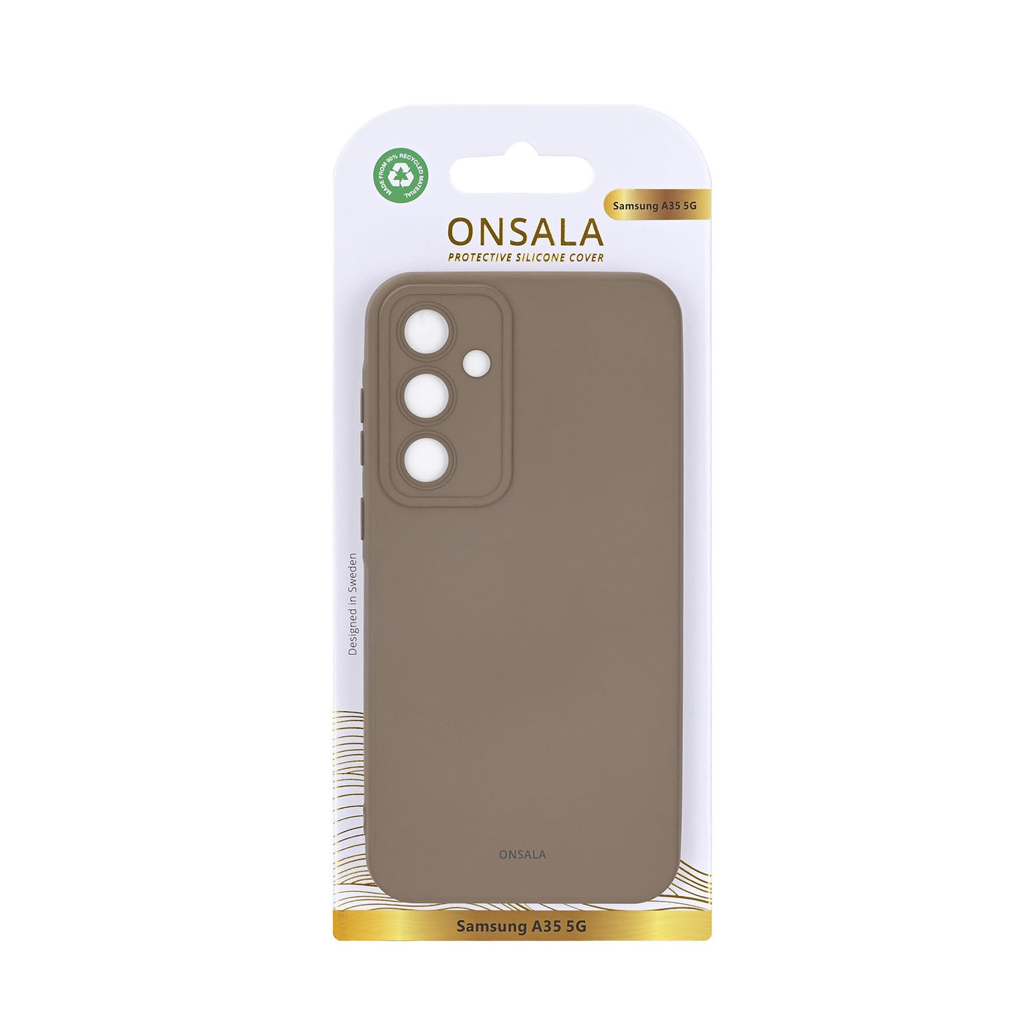 Onsala Phone Case with Silicone Feel Summer Sand - Samsung A35 – image 2