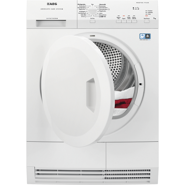 AEG T55770IH4 tumble dryer Freestanding Front-load White – image 2