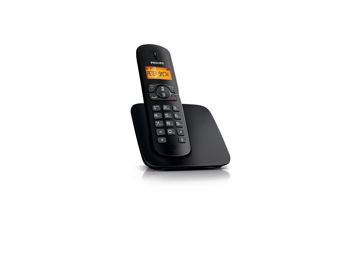 Philips BeNear CD1801B/53 telephone Caller ID Black