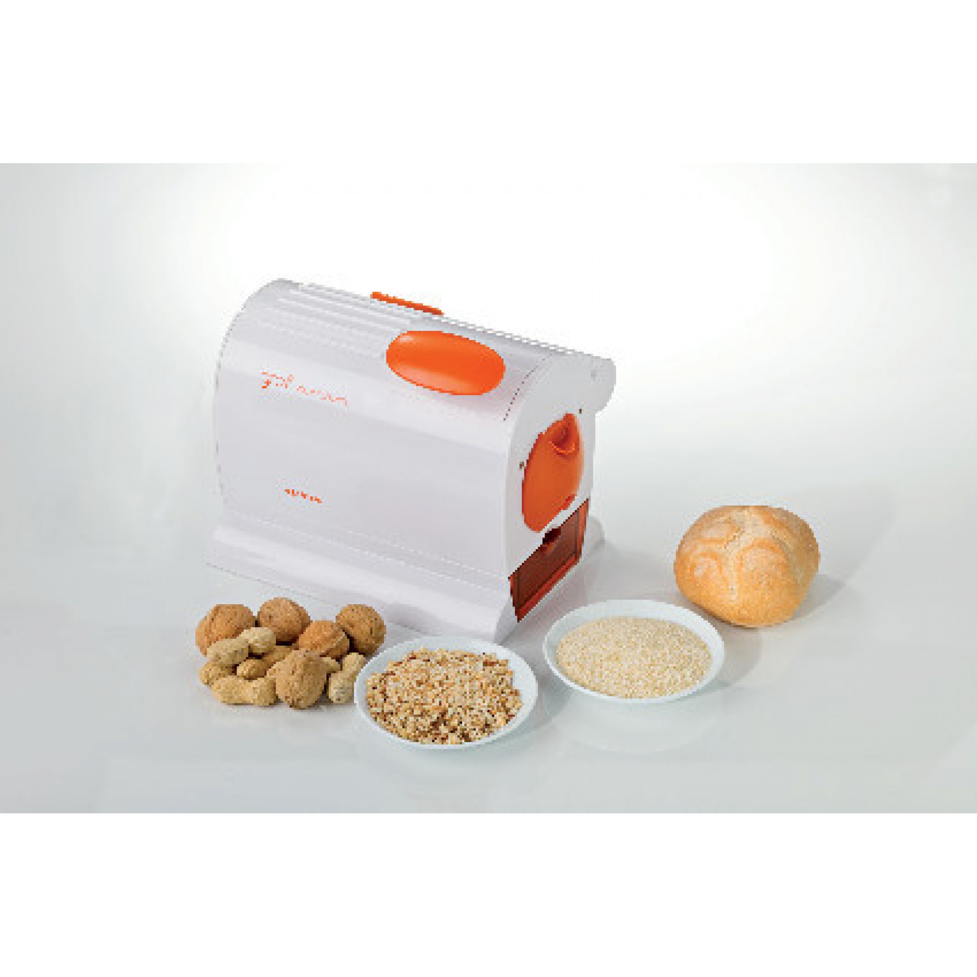 Ariete 445 Gratì Professional - Electric grater with extra-large stainless steel roller - Removable container - 120 Watt - Orange – image 3