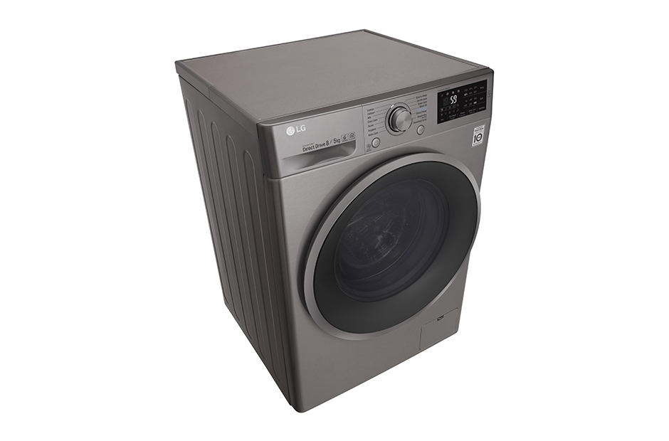 LG F4J6TM8S washer dryer Freestanding Front-load Stainless steel – image 8