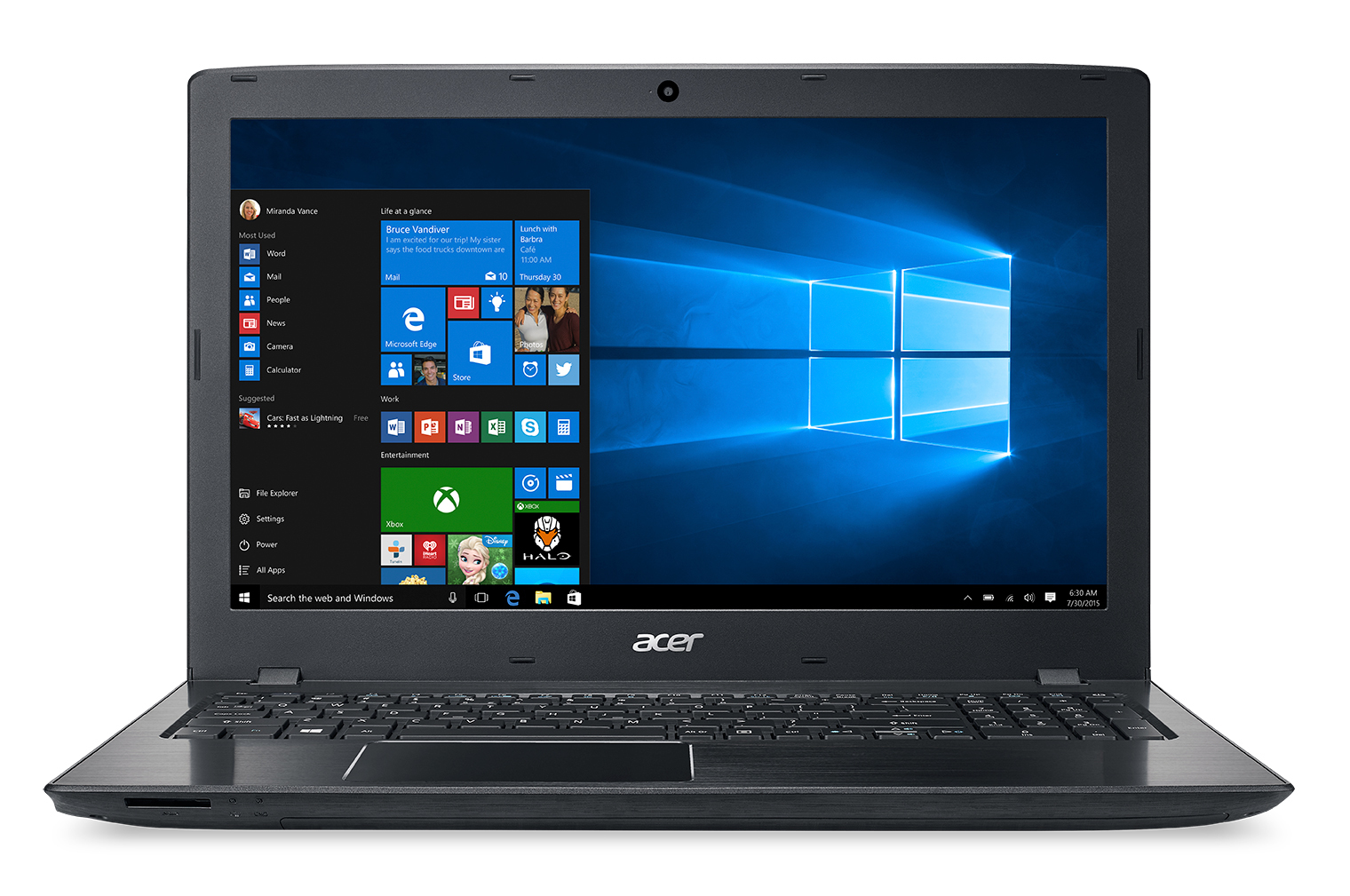 Acer Aspire E5-553-T96R AMD A10 A10-9600P Laptop
