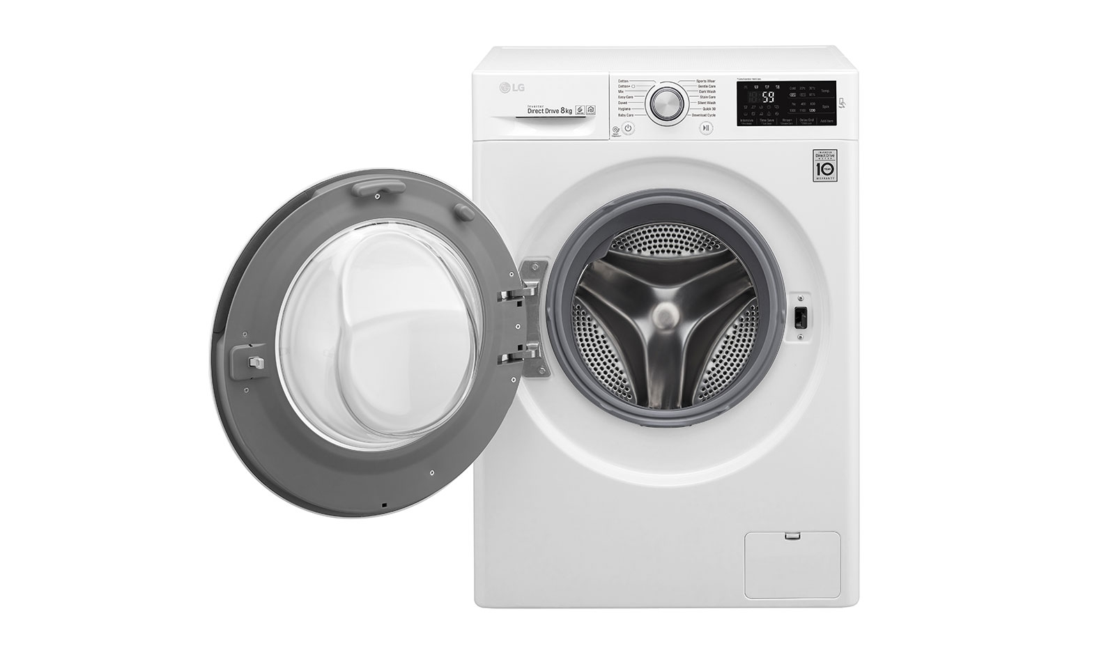 LG F2J5TN4W washing machine Front-load – image 2