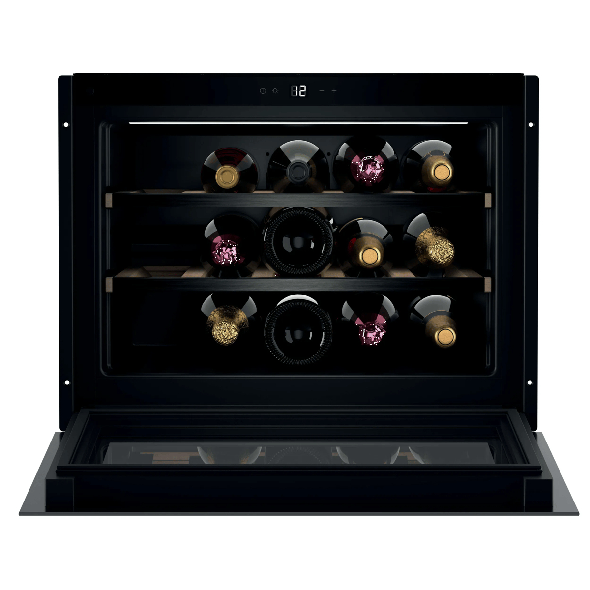 AEG NKW8P21KAT Compressor wine cooler Built-in Black 15 bottle(s) – image 2